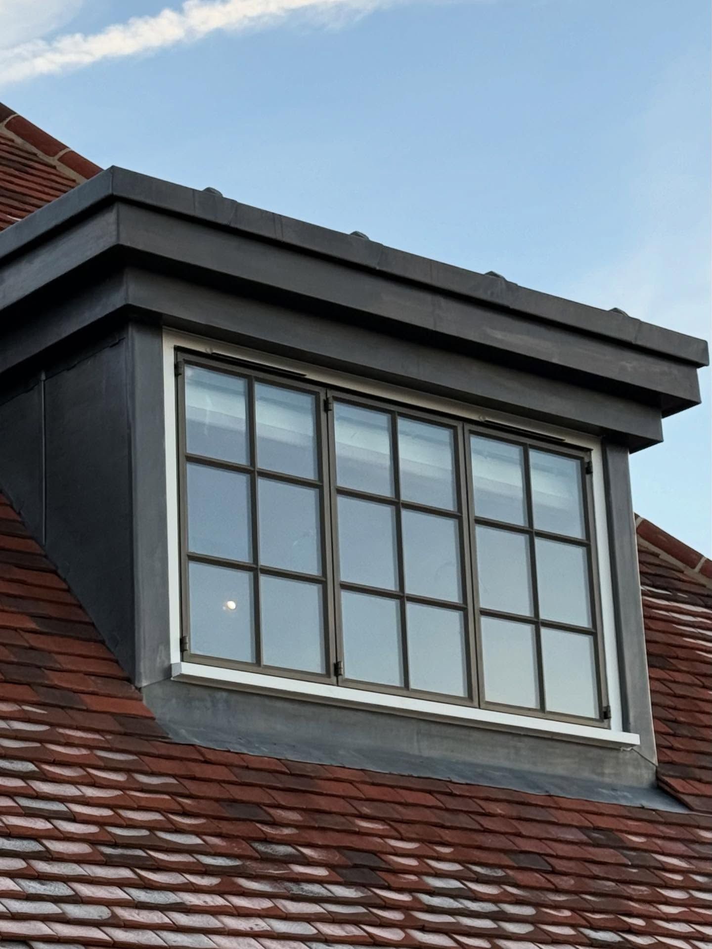 Lead dormer window Cotswolds
