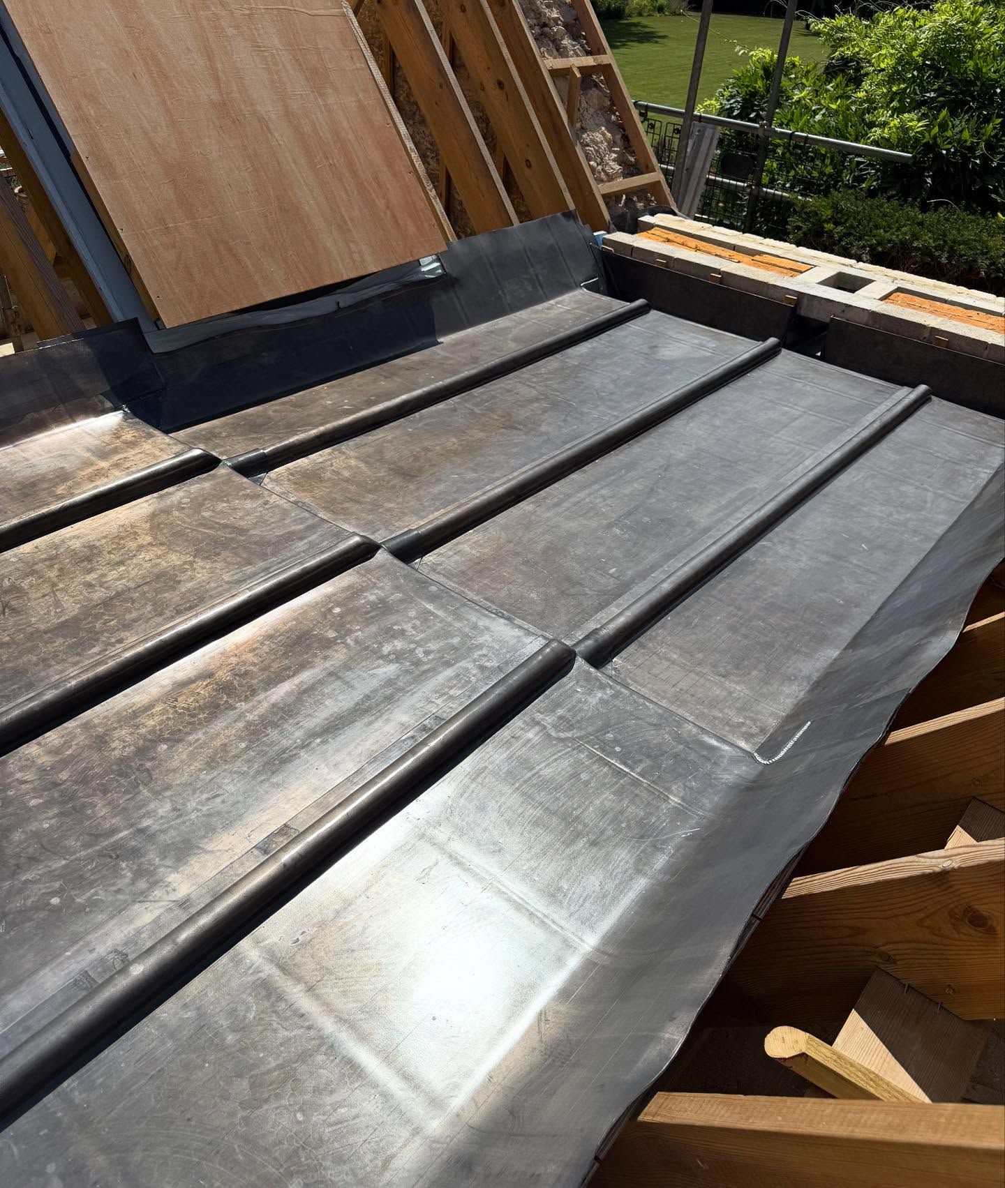 Flat lead roof Cheltenham